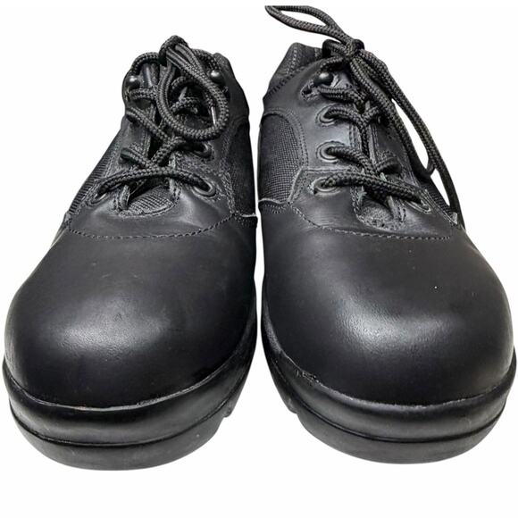 Die Hard Oxford Work Shoe 10.5 Black Leather Waterproof Slip Resistant Steel Toe main image 6